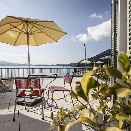 Hotel Terrasse Am See Vitznau Bagian luar foto